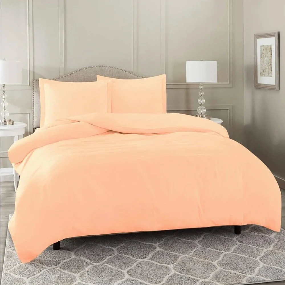 Nestl Peach Duvet Cover Set